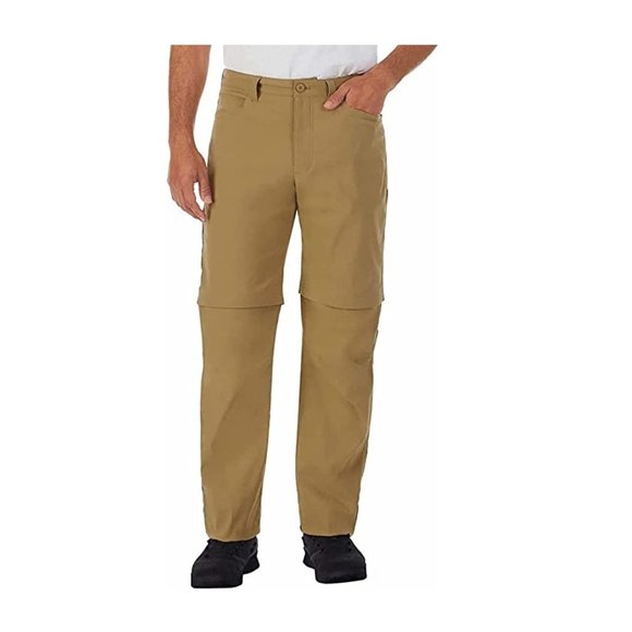 NWT Eddie Bauer Men's Lightweight Convertible Pant 40x34 Brown $80 FF88(25) - Picture 1 of 1